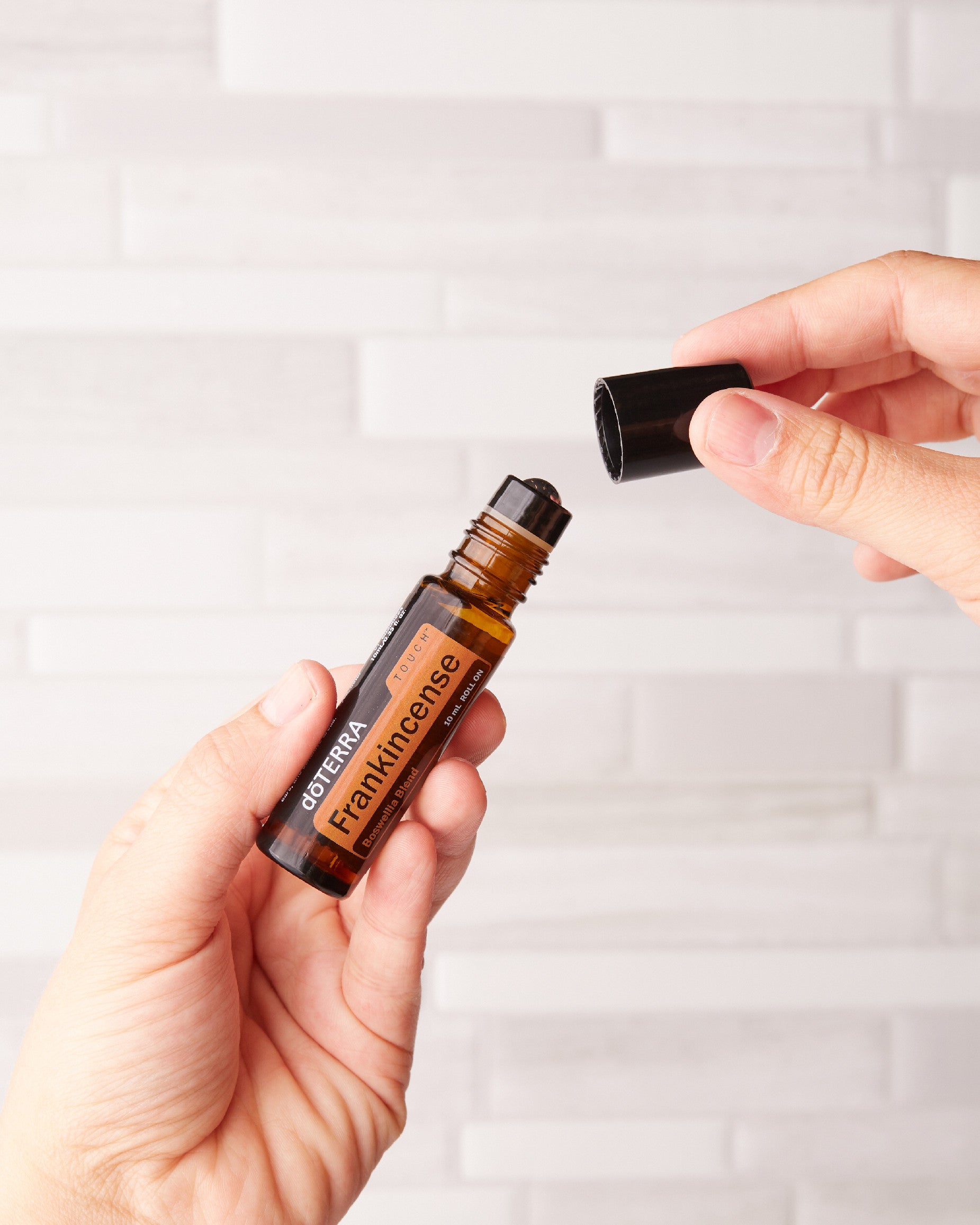 Frankincense Touch 10 mL Essential Oils Product Image Lifestyle US Market Vertical 1