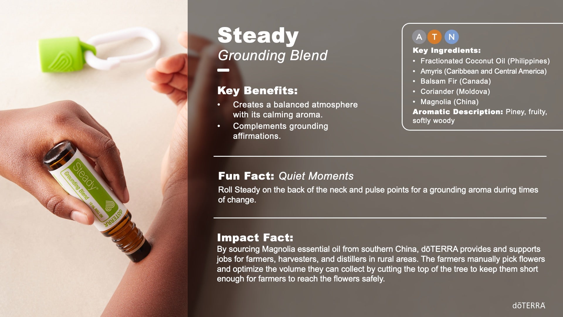 Doterra steady előnyei