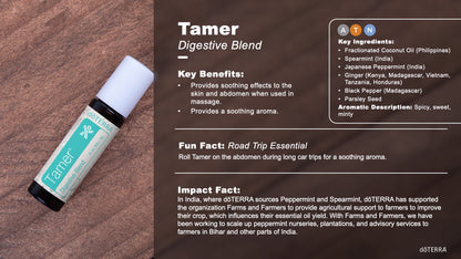 Doterra tamer felhasználása és előnyei